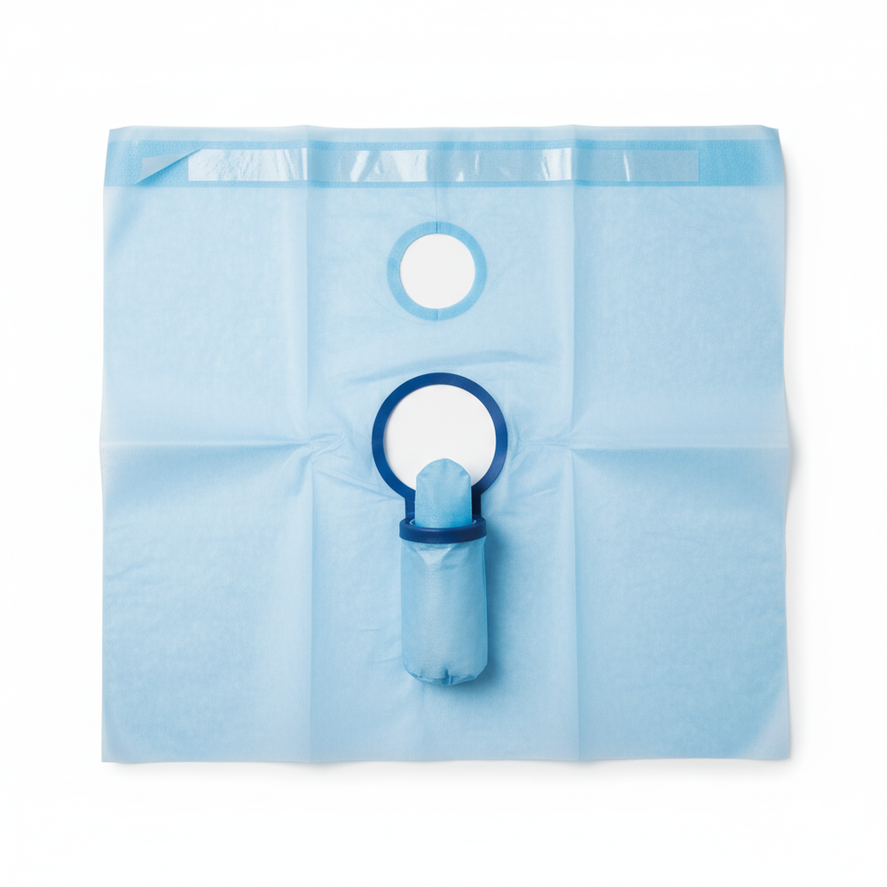 Full drape top view layout