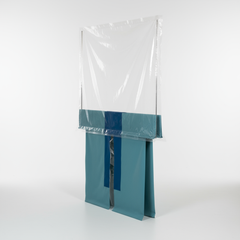 Side angle showing clear anesthesia screen