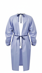 Blockade Backless Cover Gowns - Fluid-Resistant Medical Protection with Static Control