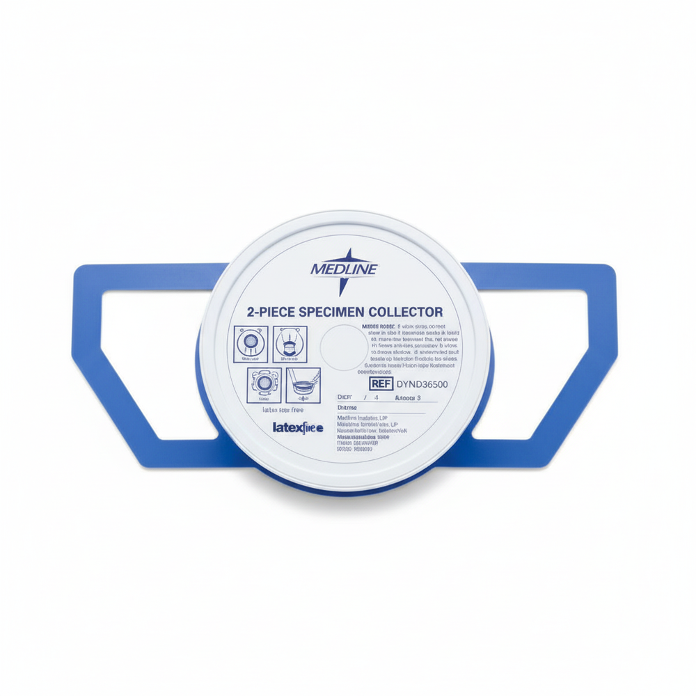 Top-down view showing wide opening