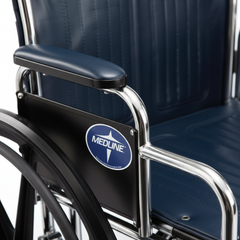 Armrest detail close-up