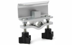 Close-up detail of clamp mechanism