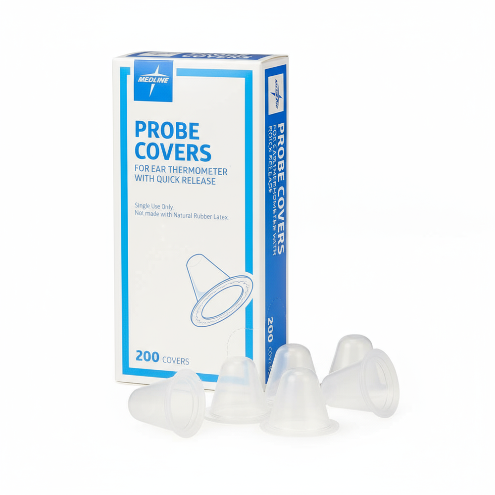 Side angle view of packaging