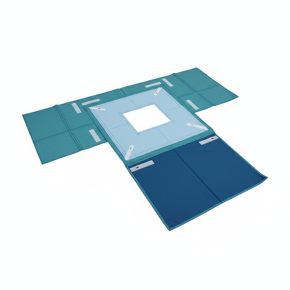 Angled view with accessories