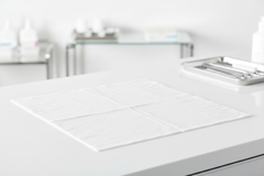 Absorbent Wipes Flat Lay View