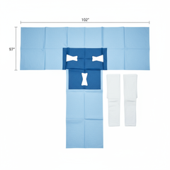 T-drape and leggings components