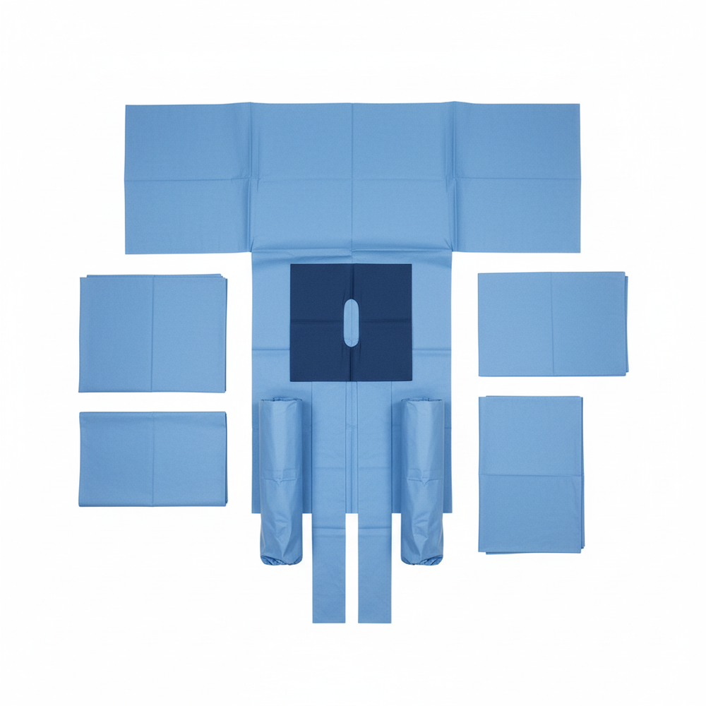 Complete pack contents flat lay