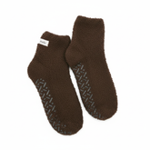 Top-down view of slippers