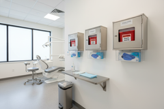 Glove Box Holder Installation in Dental Clinic Facility