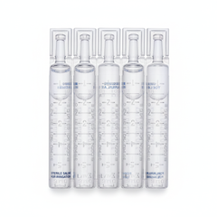 Side profile showing full vial length