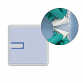 Application detail with liner