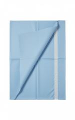 Top-down flat lay view