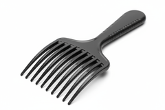 Hair Pick Comb Angled View