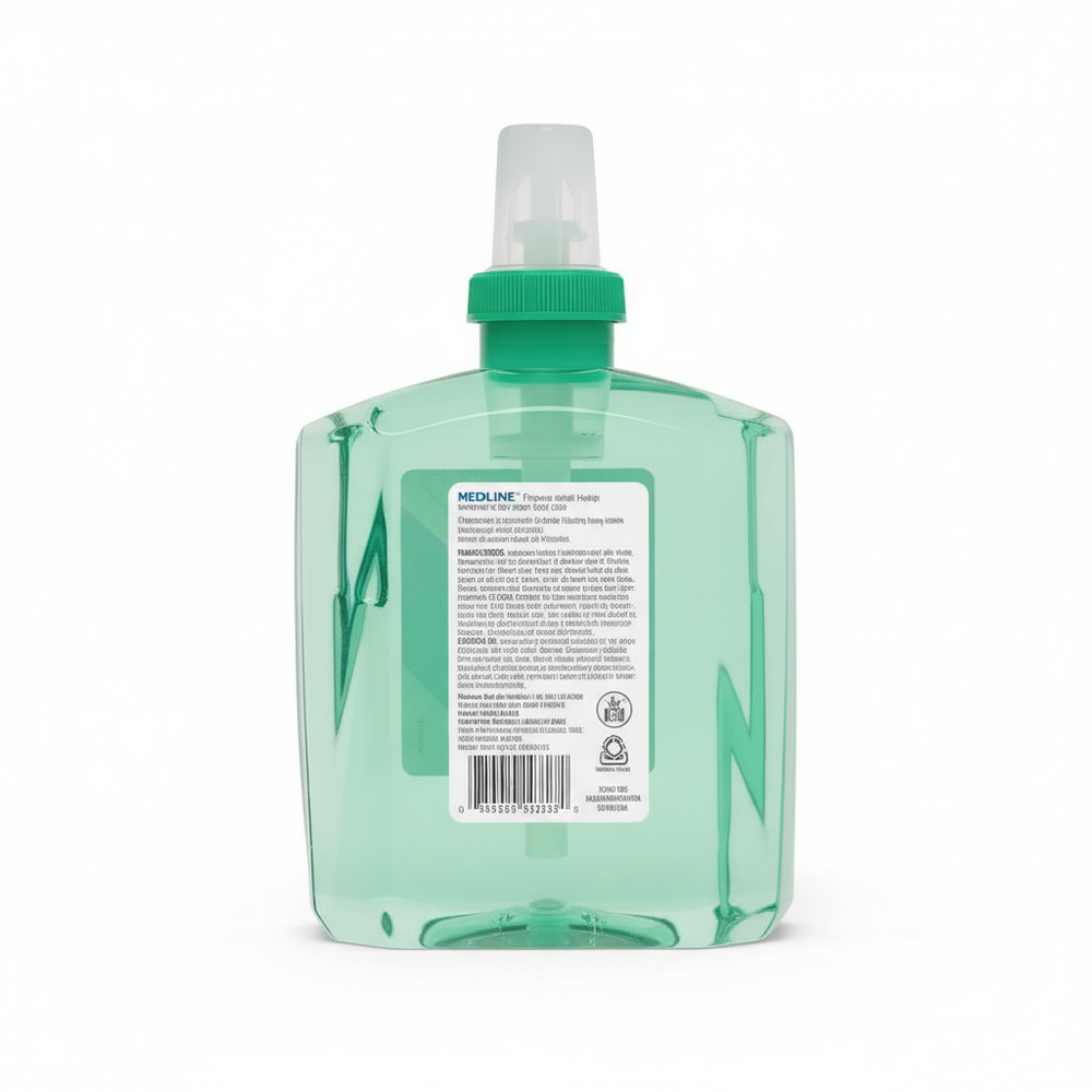 Medline Spectrum Foaming Soap - Back Label