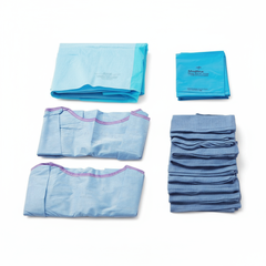 Mayo stand cover and towels