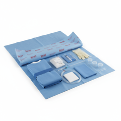 Partially opened package view