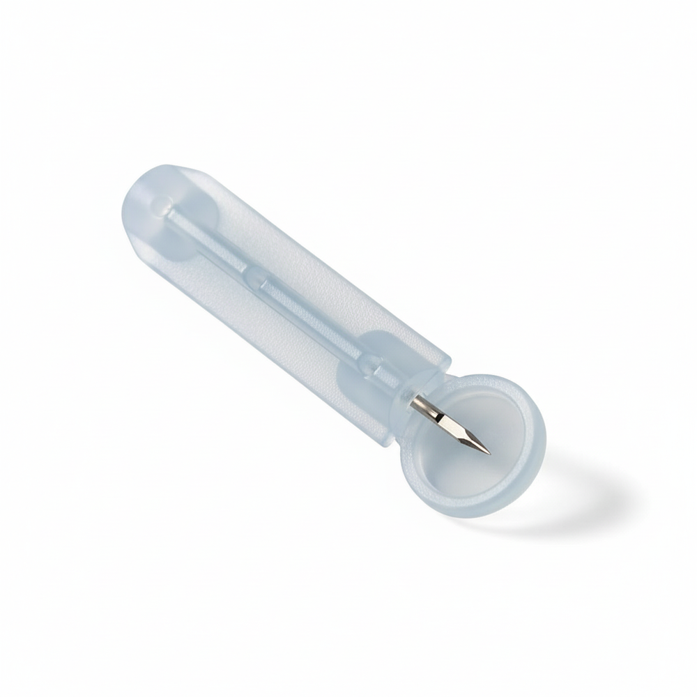 Lancet Tip Detail - Close-up View