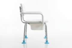 Side profile showing adjustable legs