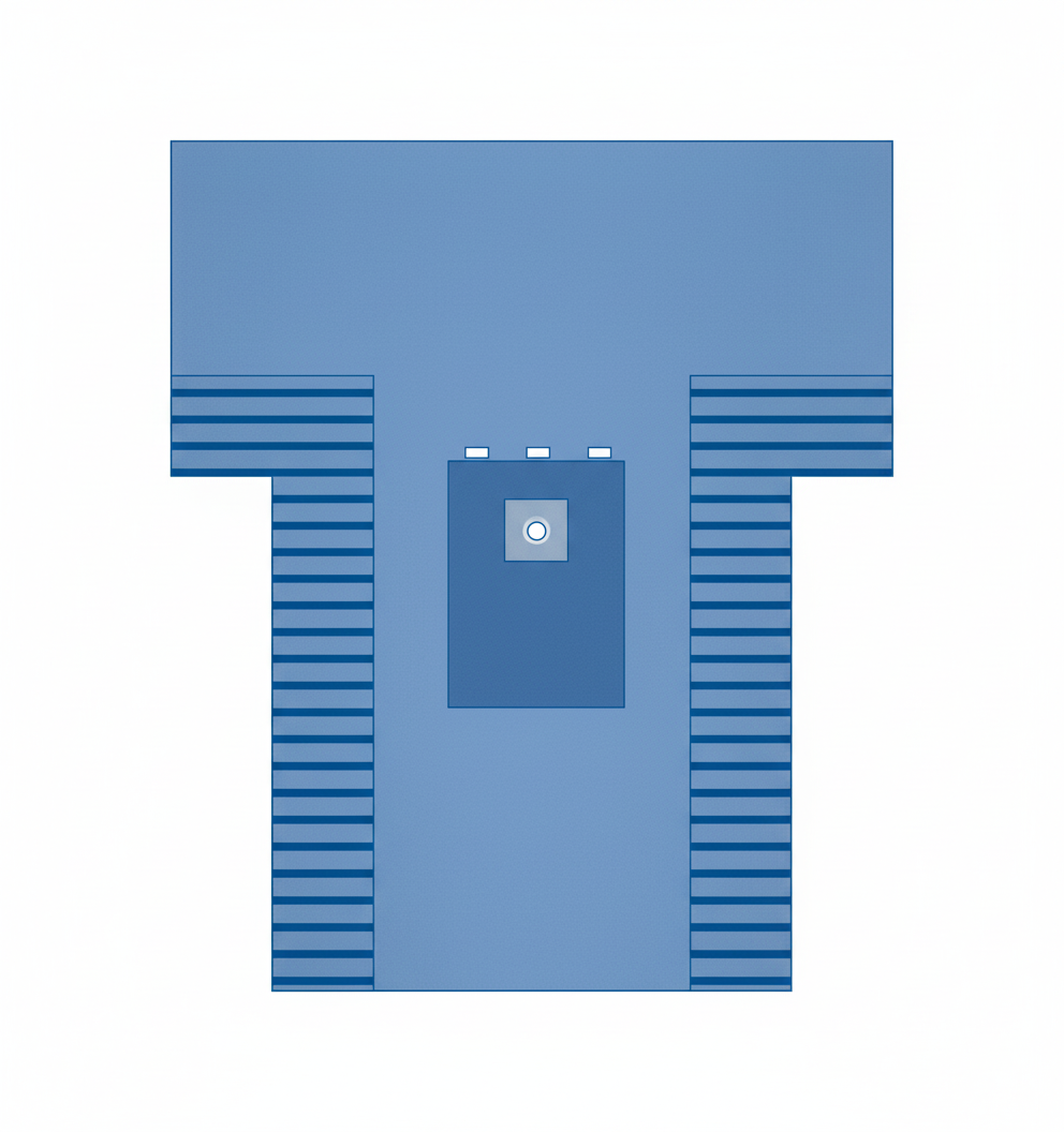 Full T-Shape Layout View