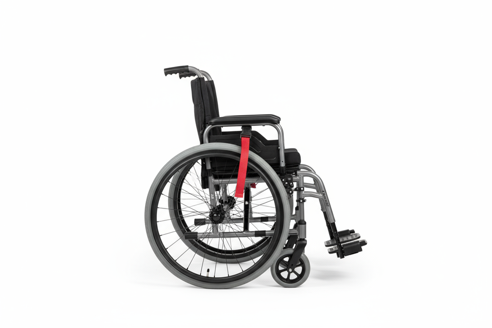Wheelchair Folded for Transport