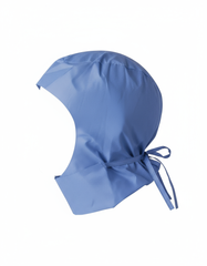 Side view of surgical hood