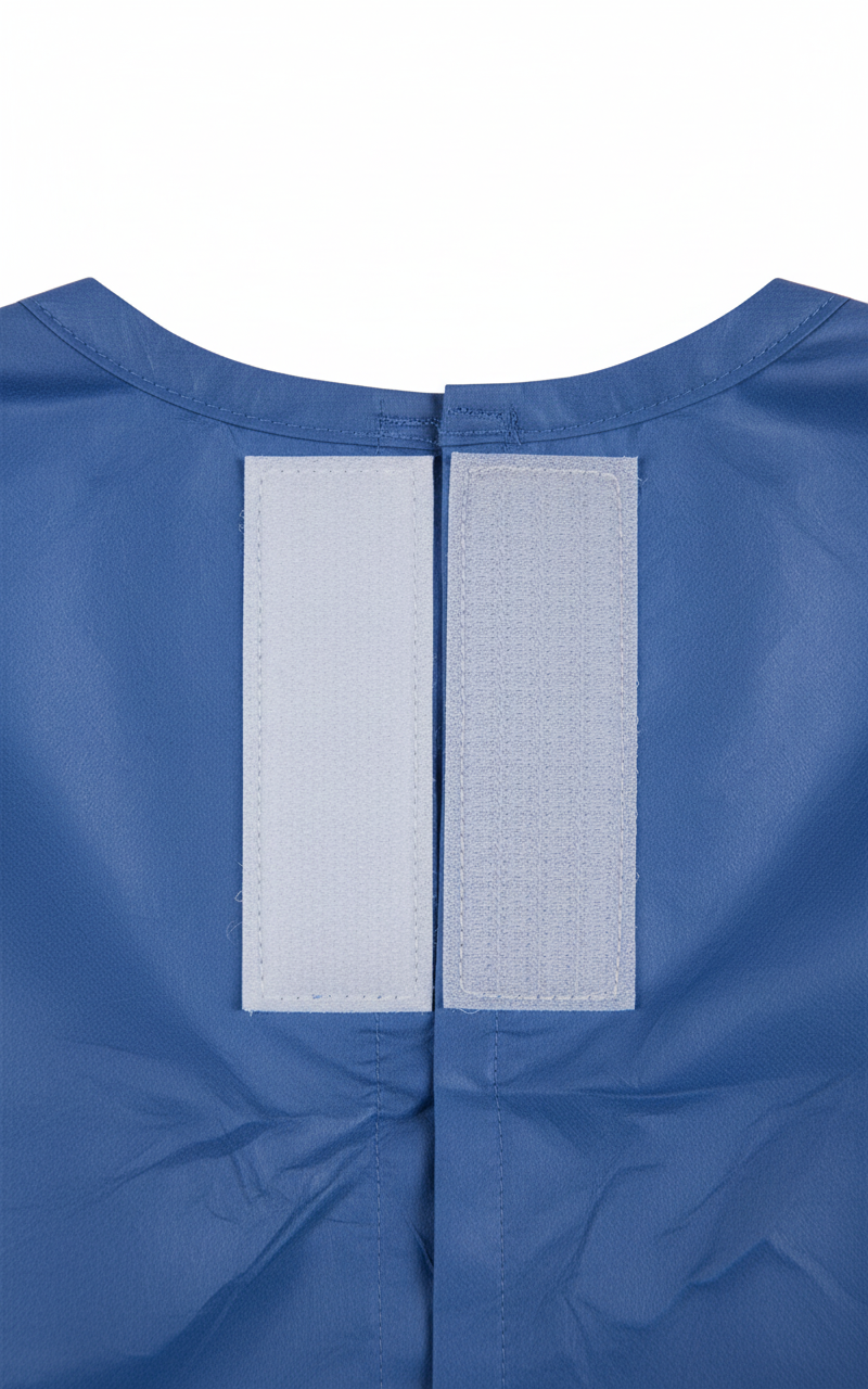 Hook and loop closure detail