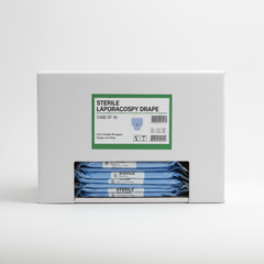 Side view of product packaging