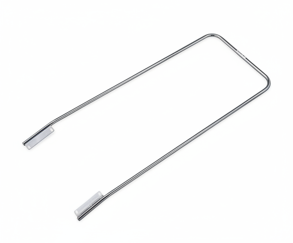 Overhead view of wheelchair anti-theft device