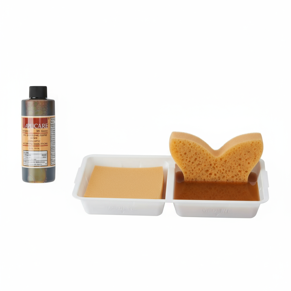 Close-up angled view