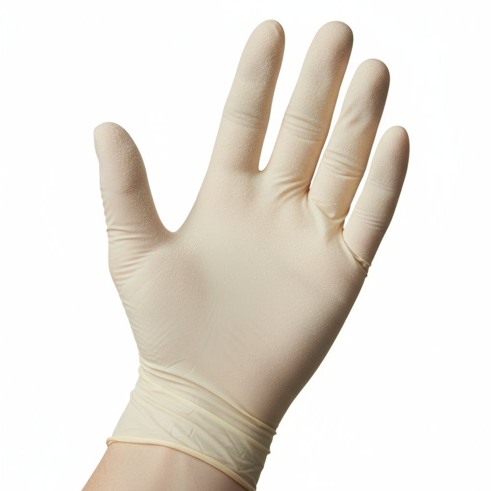 Palm-up interior view