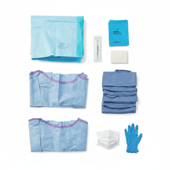 Top-down view of all components