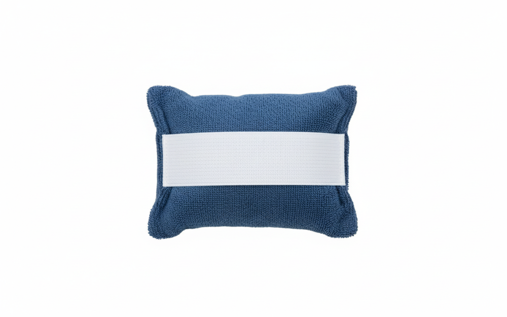 Top-down view of palm grip