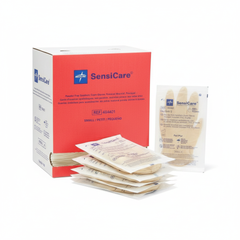Individual sterile packets with bulk box