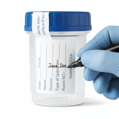 Labeling area in use