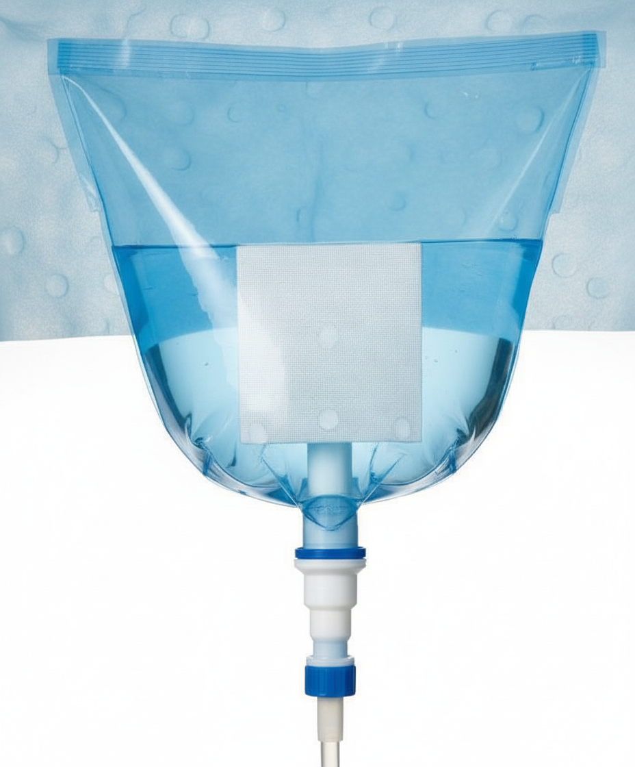 Large Pouch with Micro Screen and Suction Port