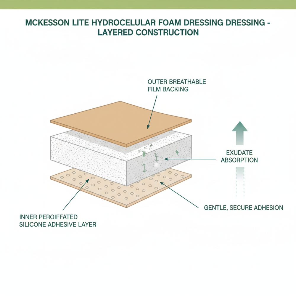 Layered construction infographic