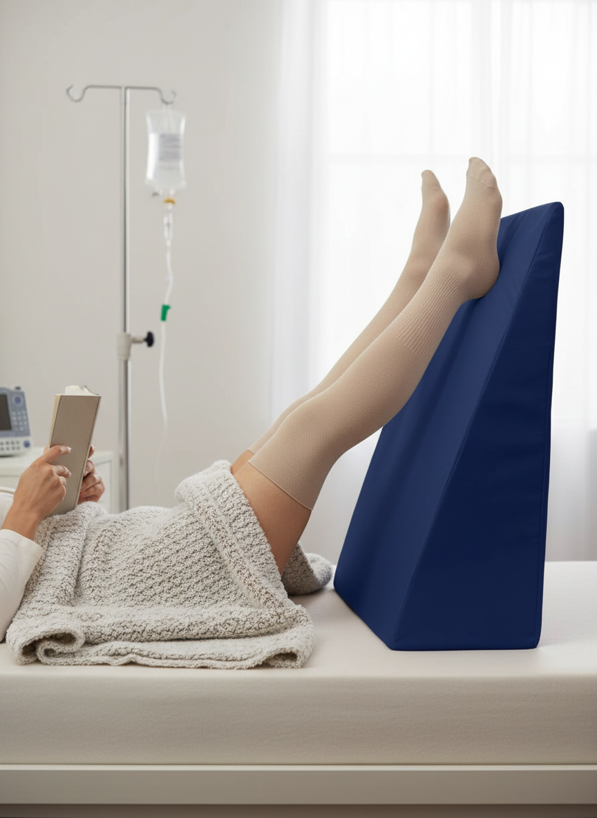 Leg elevation in use