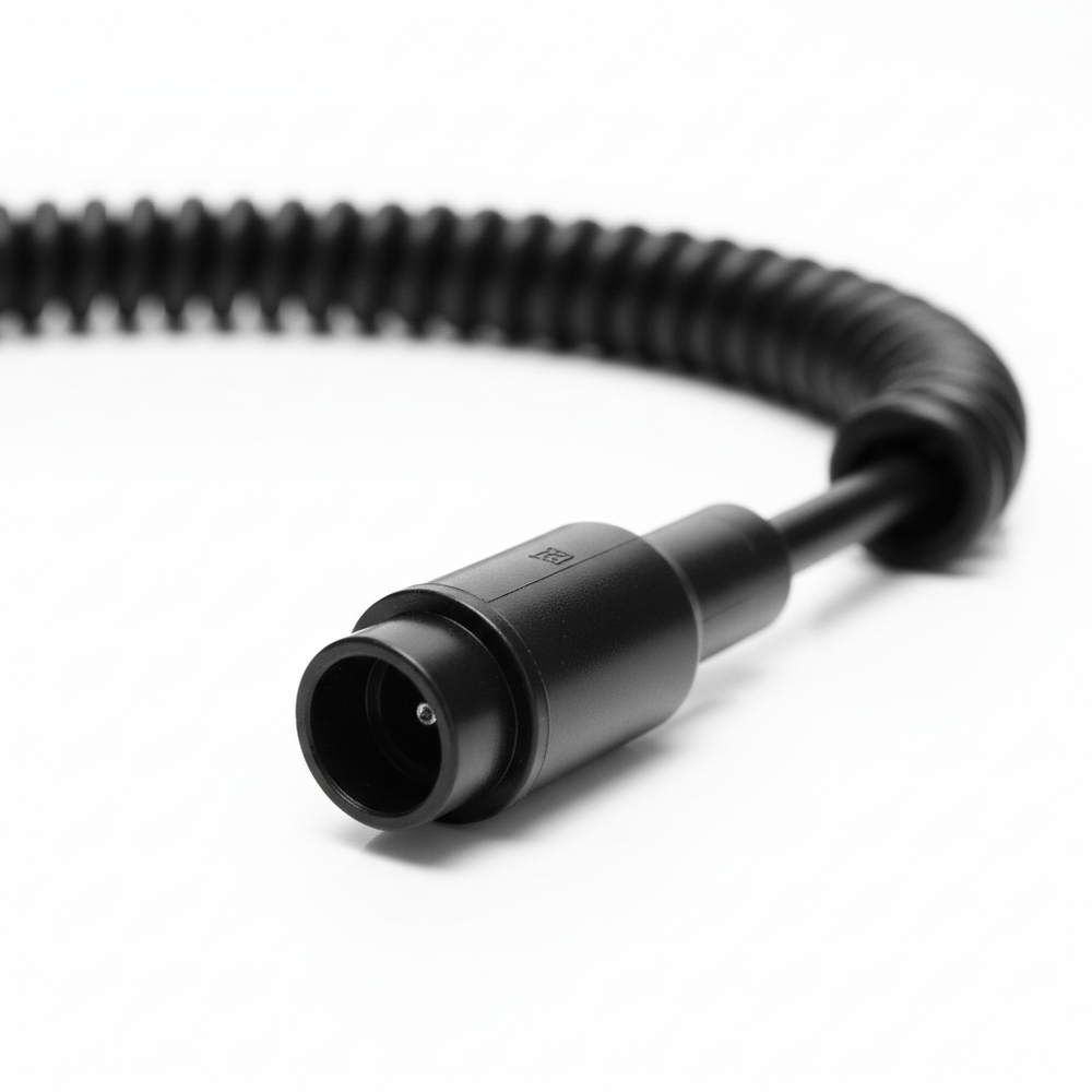 Luer connector close-up