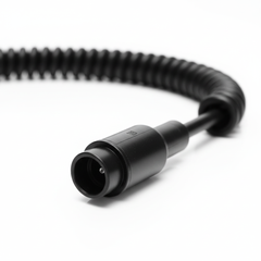 Luer connector close-up