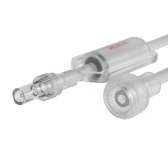 Luer-lock connector detail