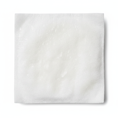 Macro shot of nonwoven pad texture