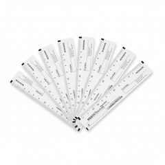 Multiple wound measuring rulers arranged