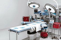 OR table sheet on surgical table