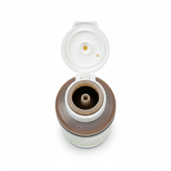 Overhead view of cap design