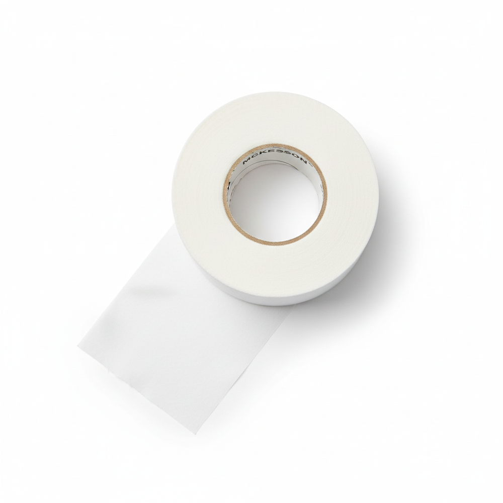 Overhead view of tape roll