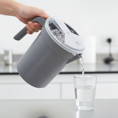 Pitcher Pouring with Ice Control