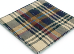 Plaid material detail
