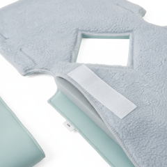 Polyester backing detail