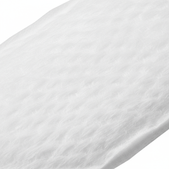 Polyethylene-rayon blend detail