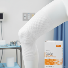 Product in use on knee/elbow